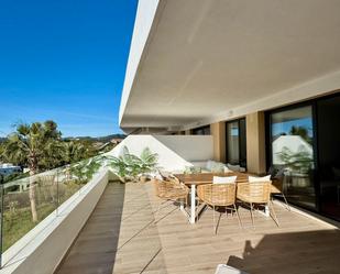 Terrace of Flat for sale in Estepona  with Air Conditioner, Terrace and Furnished