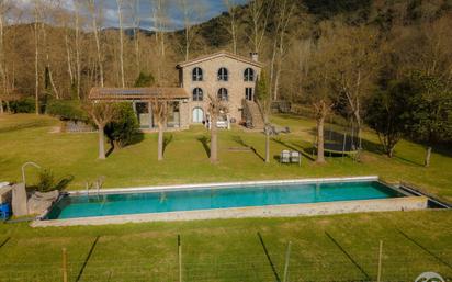 Swimming pool of House or chalet for sale in Sant Joan Les Fonts  with Air Conditioner and Swimming Pool