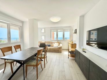 Apartament amb piscina de lloguer a Playa del Acequión, Náufragos y Rocío del Mar