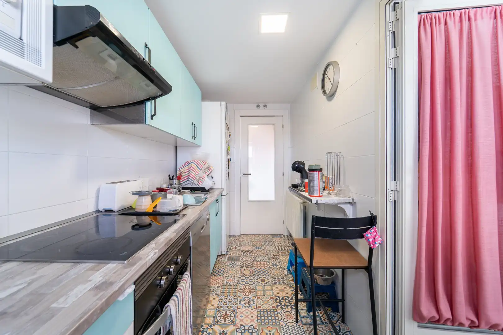 Küche von Wohnung zum Verkauf in Móstoles mit Klimaanlage, Heizung und Abstellraum