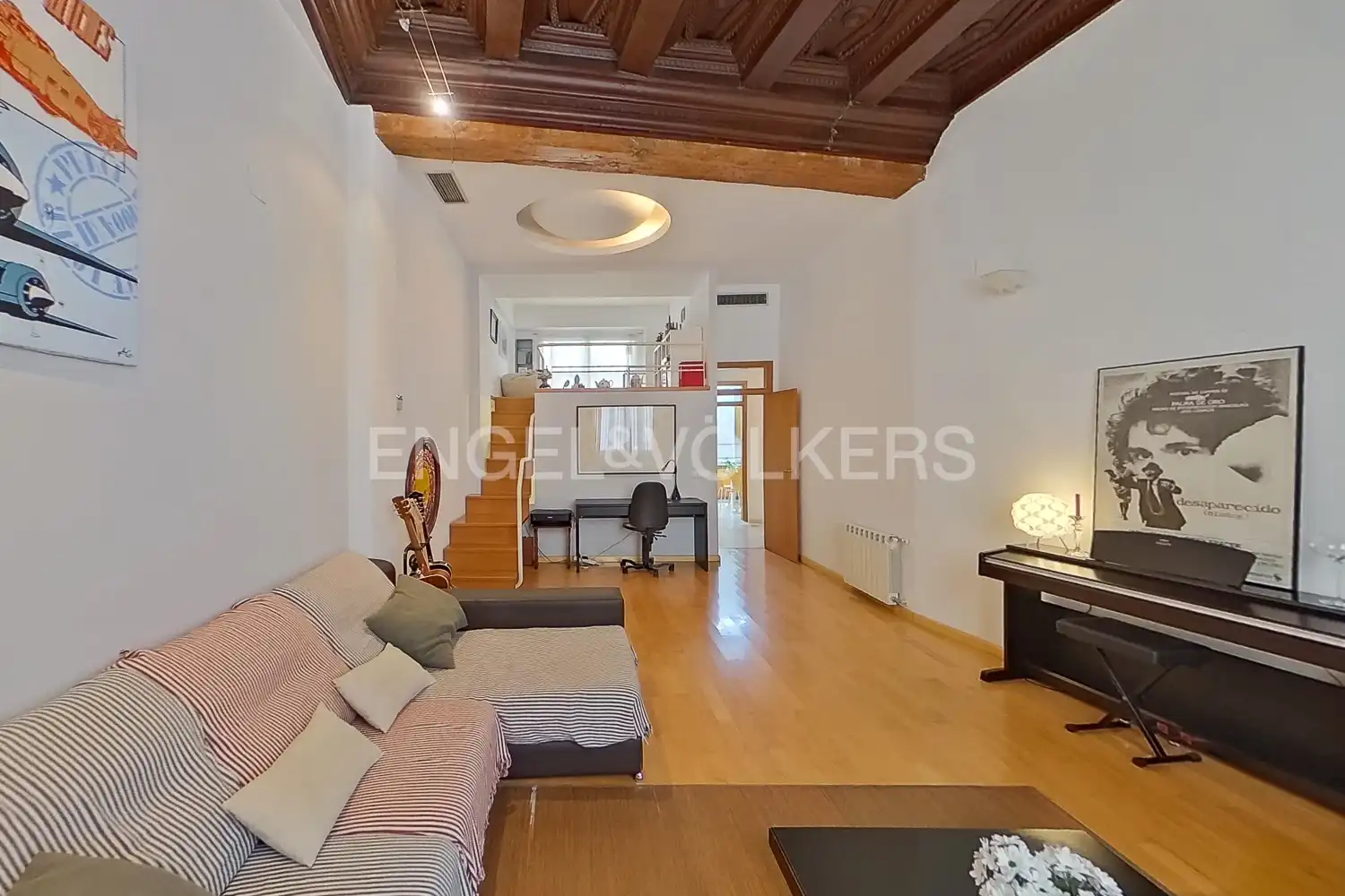 Sala de estar de Piso en venta en Valencia con Aire acondicionado, Calefacción y Parquet