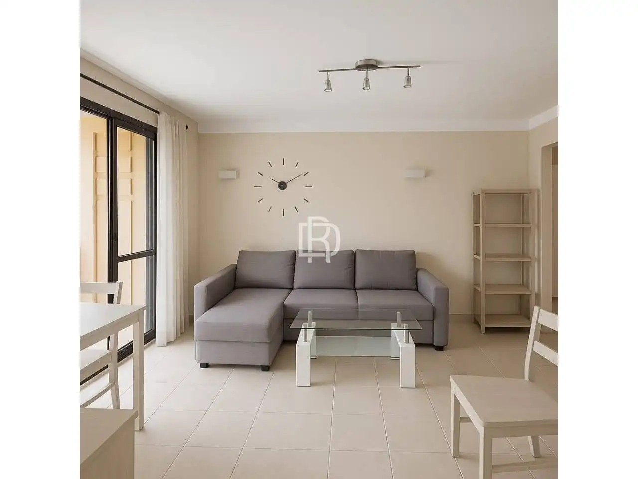 Wohnzimmer von Dachboden zur Miete in Puerto de la Cruz mit Terrasse, Möbliert und Balkon