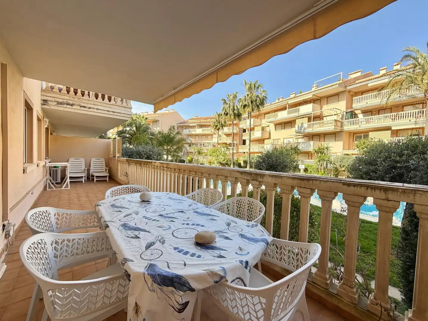 Terrace of Apartments for sale in Jávea / Xàbia  with Air Conditioner, Heating and Private garden