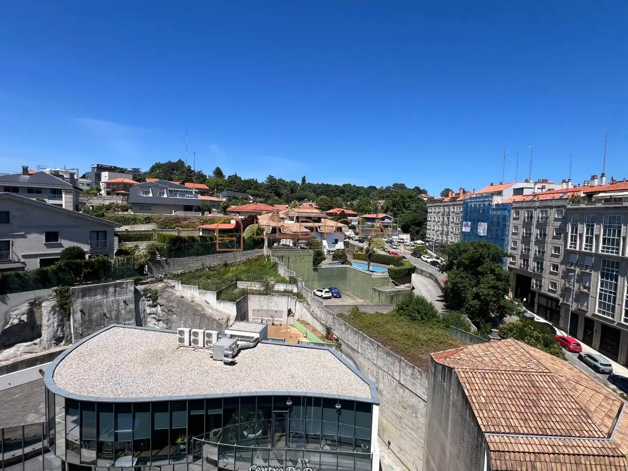 Vista exterior de Piso de alquiler en Vigo  con Calefacción, Parquet y Amueblado