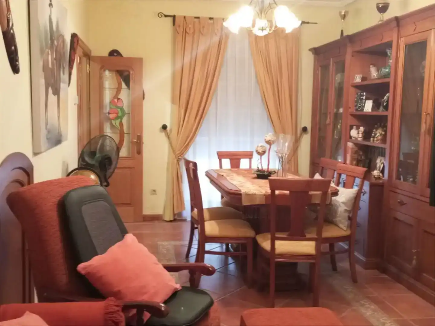 Dining room of Flat for sale in Marmolejo  with Air Conditioner, Private garden and Storage room