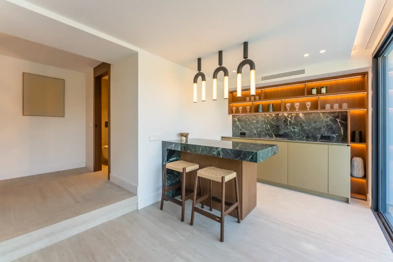 Cocina de Casa o chalet en venta en Marbella con Aire acondicionado, Jardín privado y Terraza