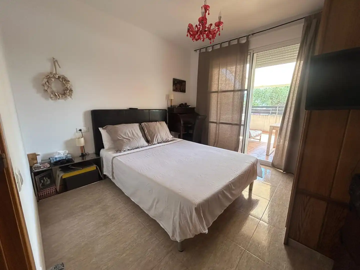 Schlafzimmer von Einfamilien-Reihenhaus zum Verkauf in Alcanar mit Klimaanlage, Privatgarten und Abstellraum