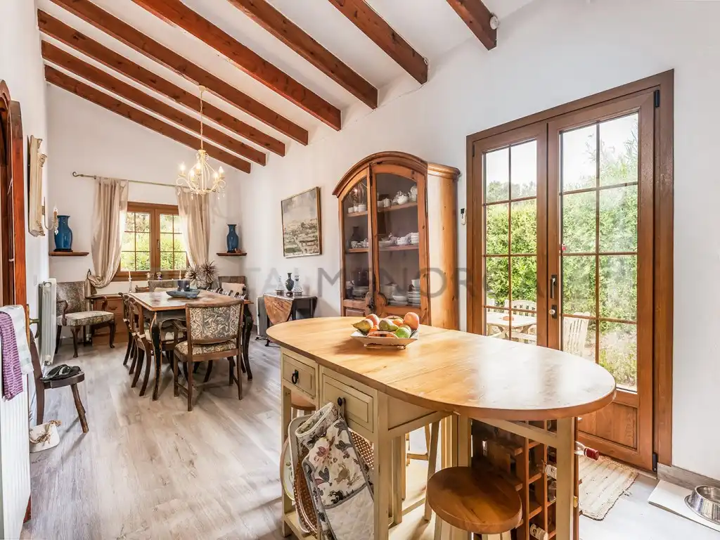 Dining room of Houses for sale in Es Castell  with Private garden, Terrace and Swimming Pool