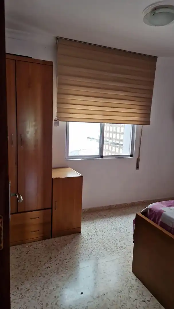 Schlafzimmer von Wohnung zur Miete in Puerto Real mit Möbliert und Balkon
