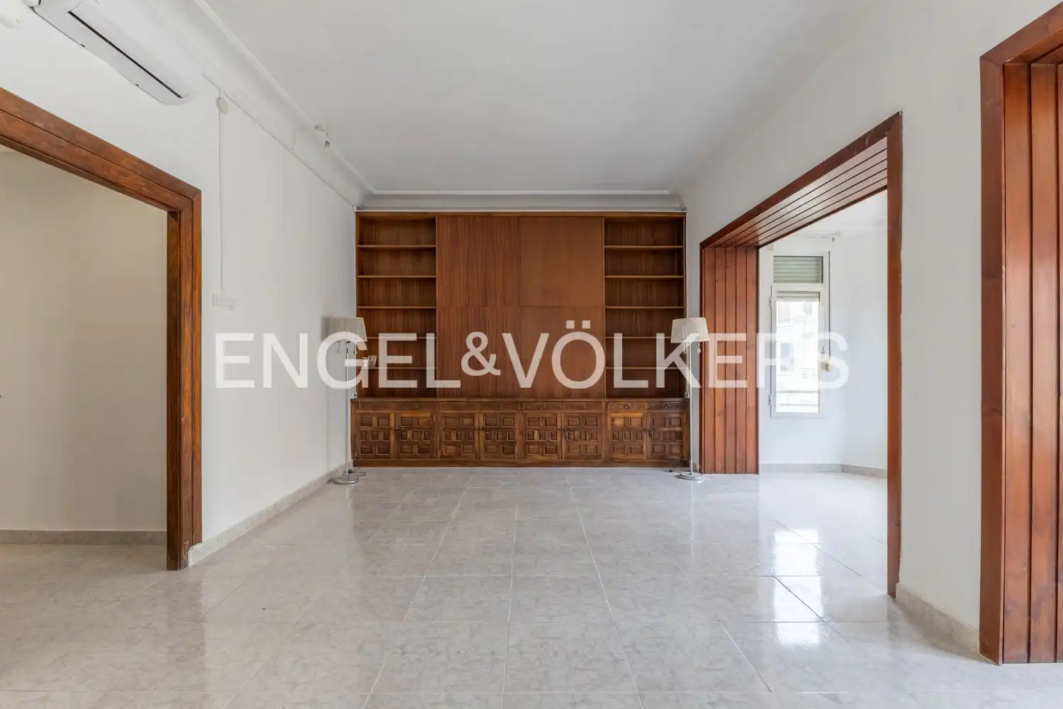 Wohnzimmer von Wohnung zur Miete in Valencia mit Klimaanlage, Heizung und Parkett