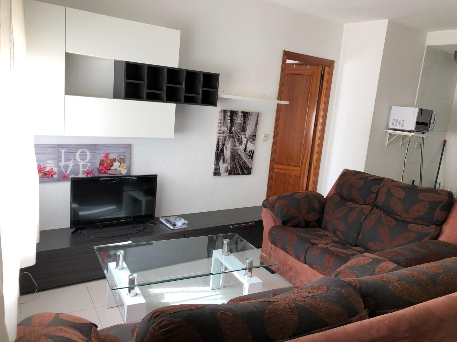 Sala de estar de Piso de alquiler en  Granada Capital con Terraza