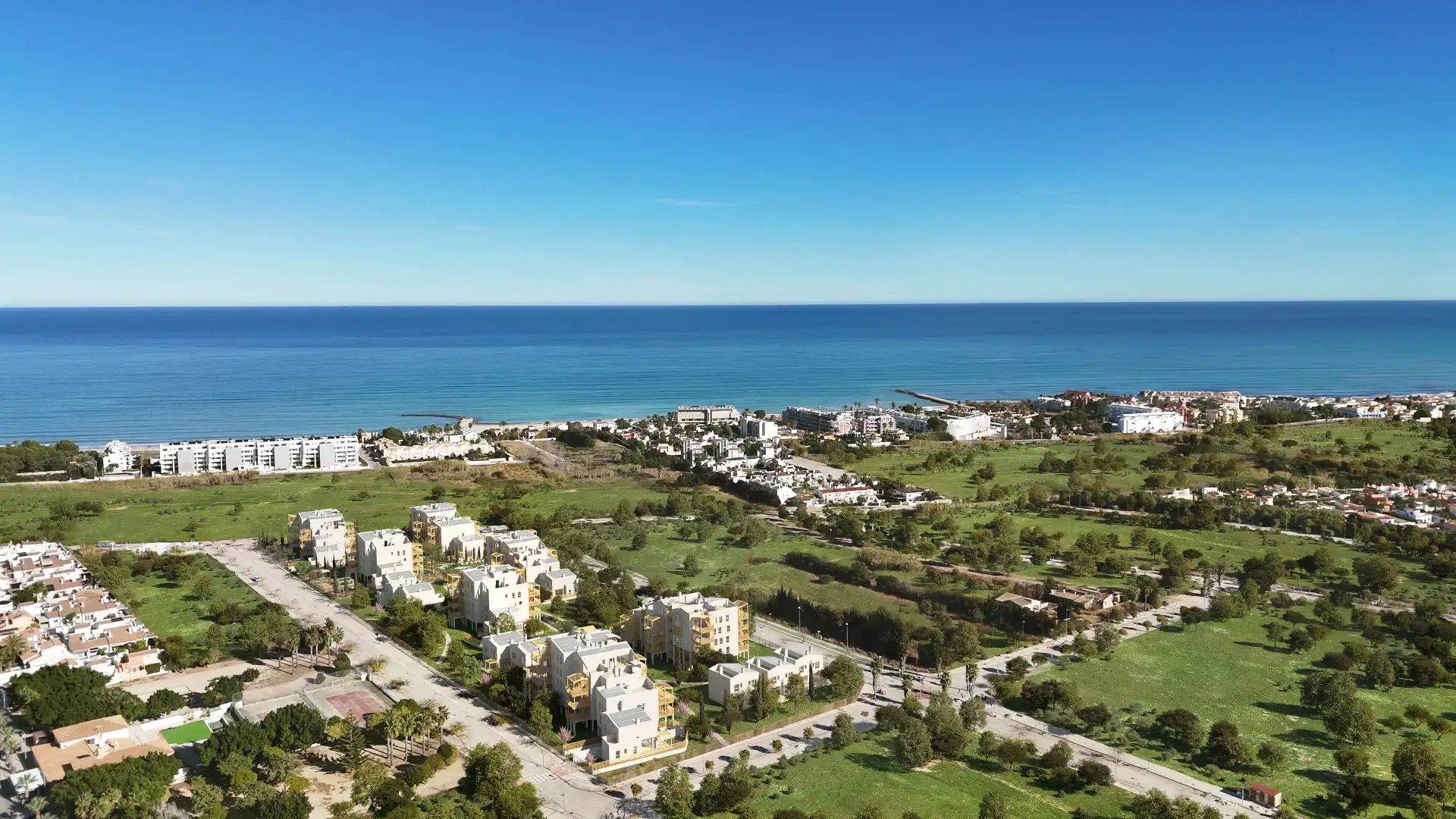 Neubau-Wohnung mit Terrasse zum Verkauf in Las Marinas / Les Marines, imagen 10