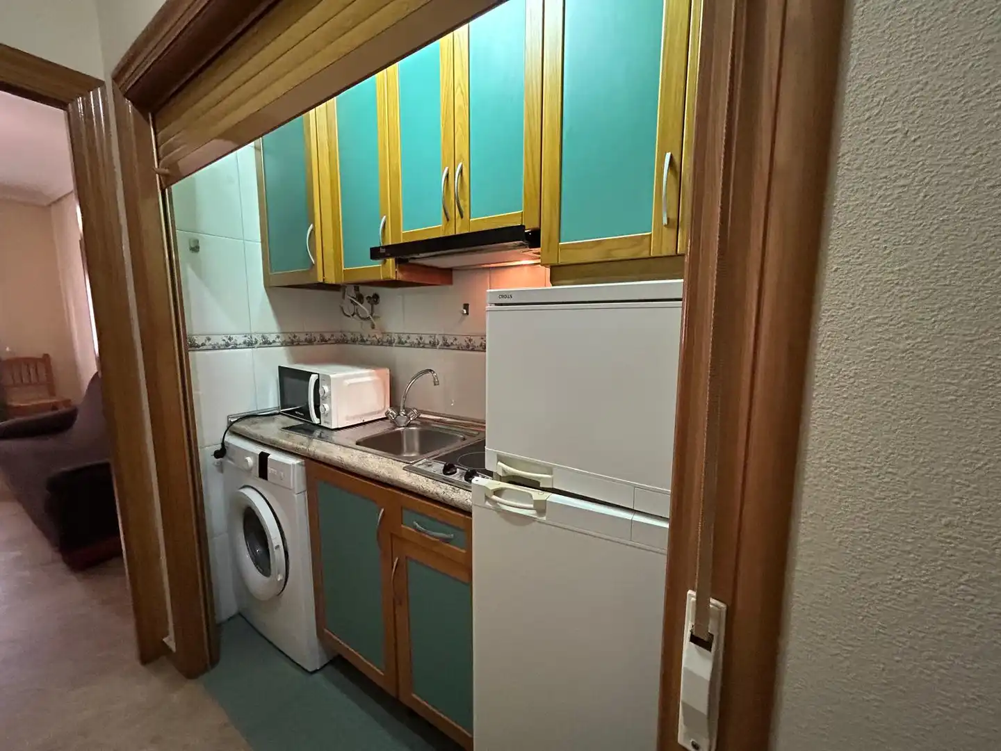 Cocina de Piso de alquiler en Ciudad Real con Aire acondicionado, Calefacción y Terraza