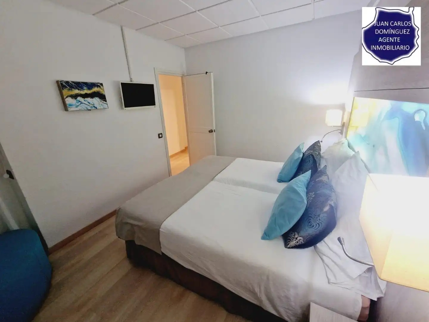 Habitación de Apartamento de alquiler en Mogán con Aire acondicionado, Terraza y Amueblado