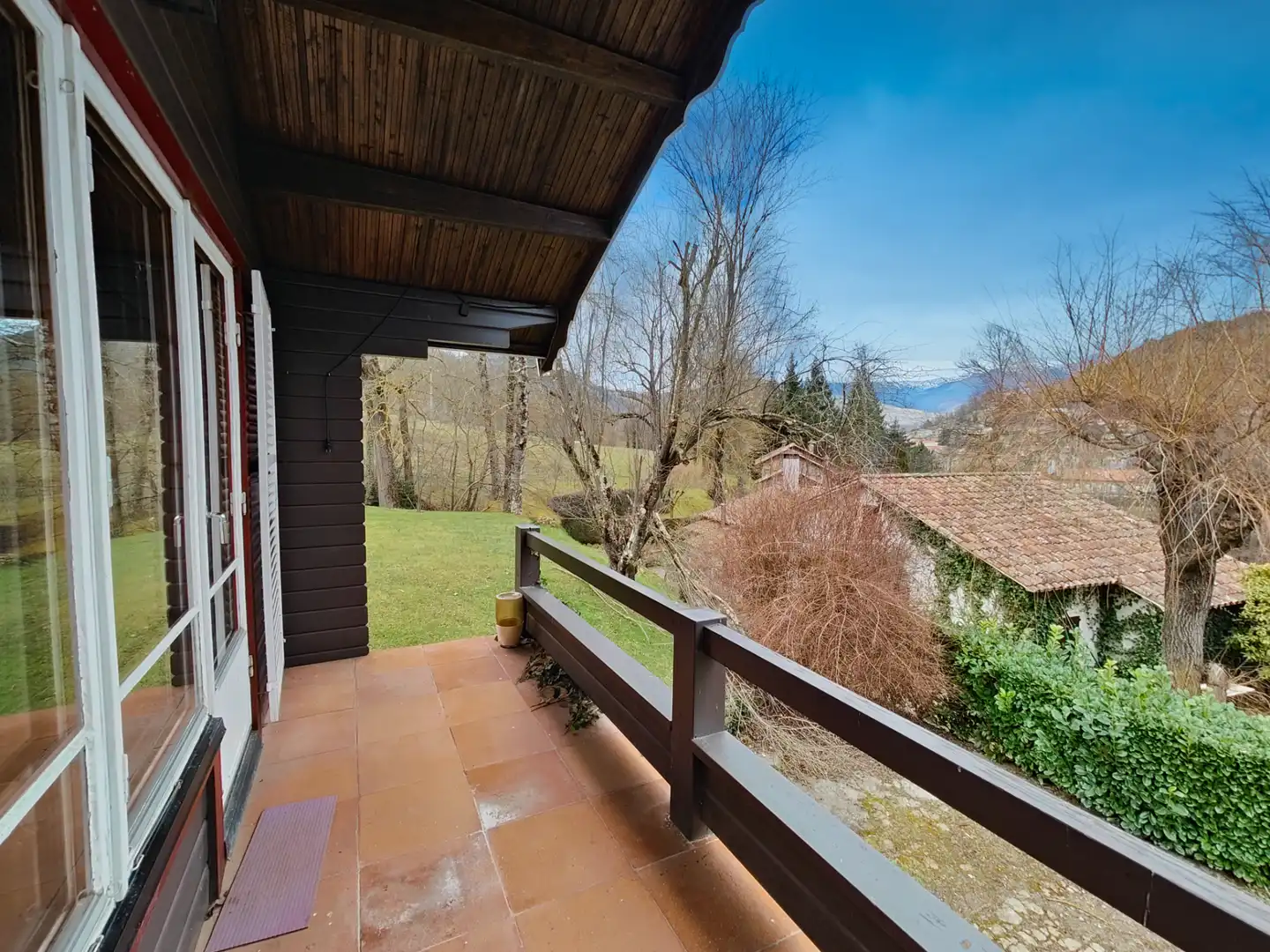 Terrassa de Casa o xalet en venda en Camprodon amb Jardí privat, Parquet i Terrassa