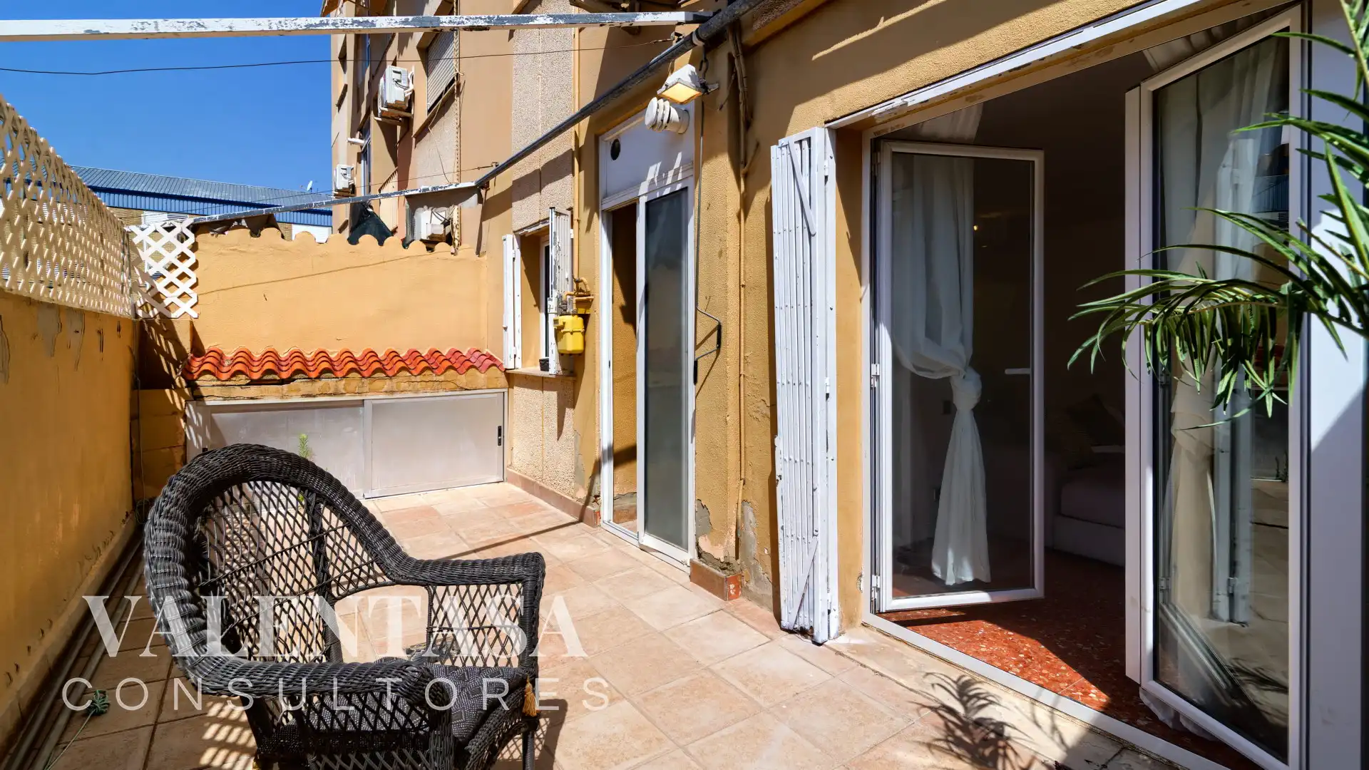 Terrassa de Dúplex en venda en Valencia amb Aire condicionat, Moblat i Forn