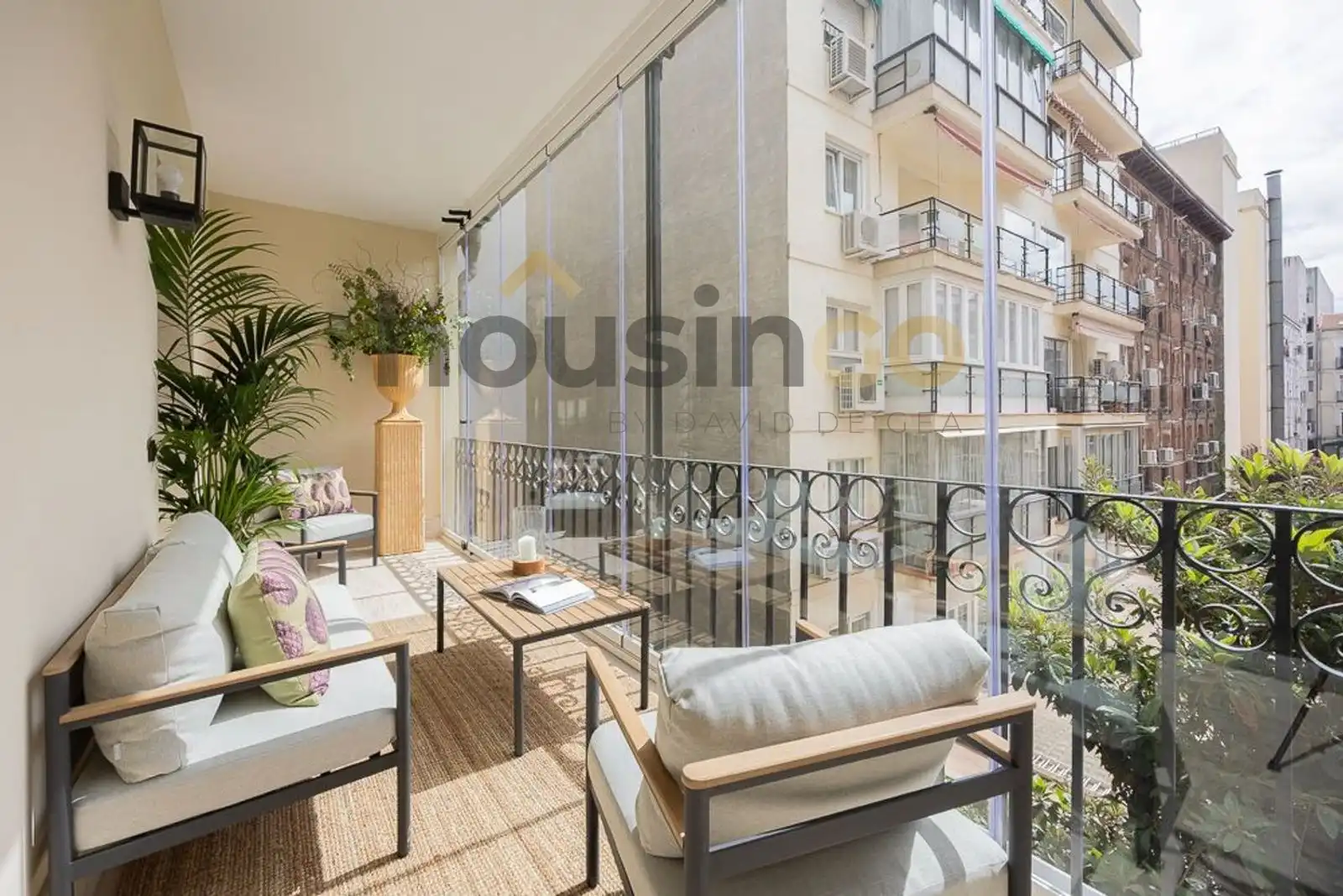 Terrace of Flat for sale in Madrid  with Air Conditioner, Heating and Parquet flooring