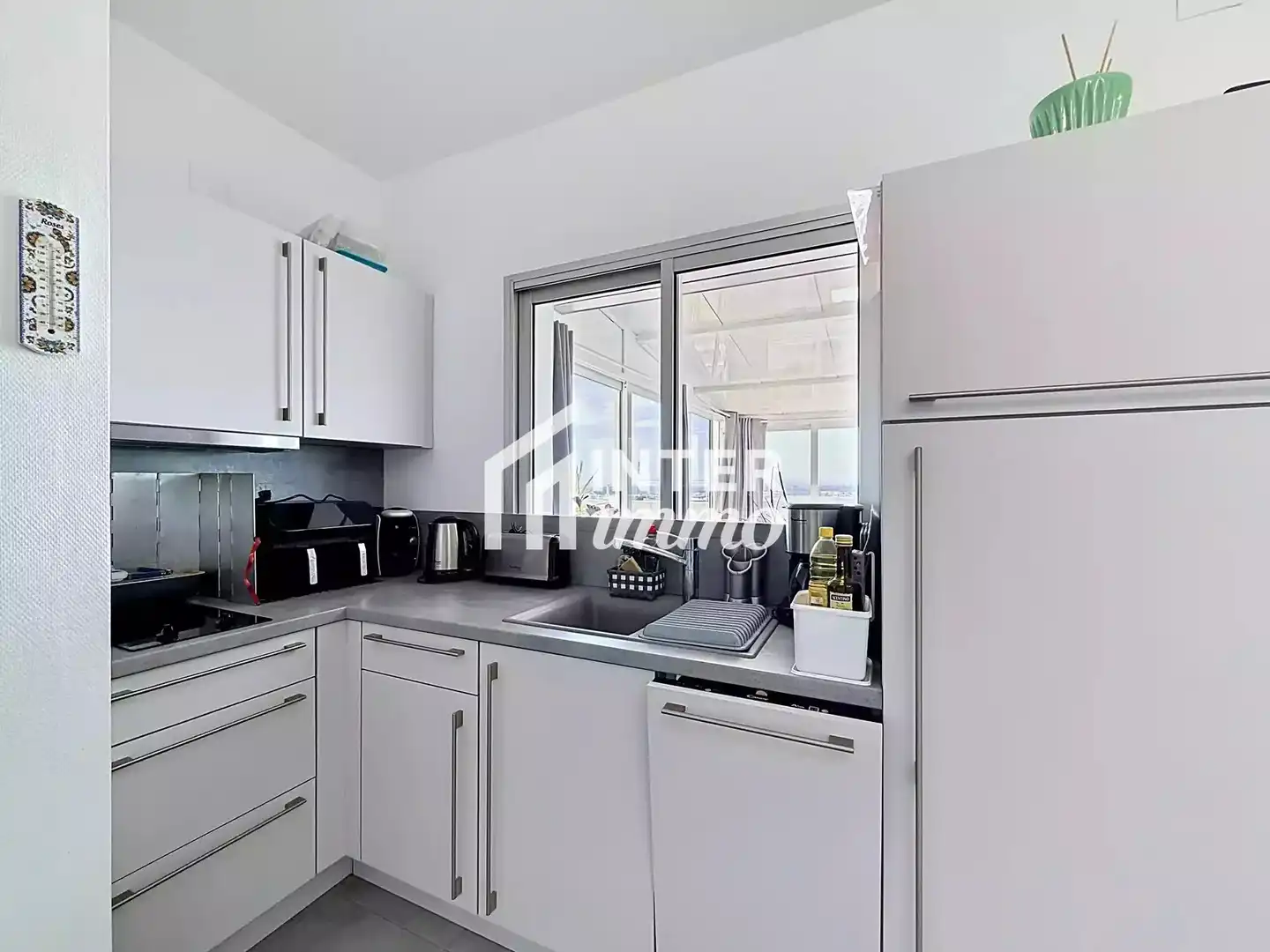 Cocina de Apartamento en venta en Roses con Calefacción, Terraza y Amueblado