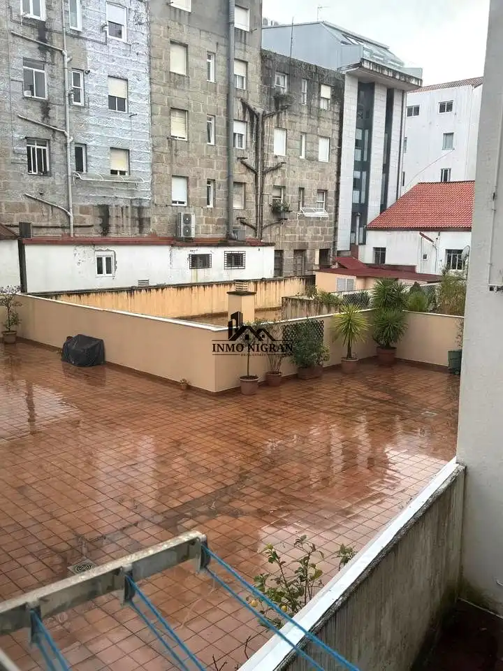 Terrasse von Wohnung zum Verkauf in Vigo  mit Heizung, Parkett und Abstellraum