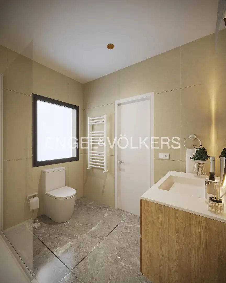 Baño de Apartamento en venta en Madrid con Calefacción y Trastero