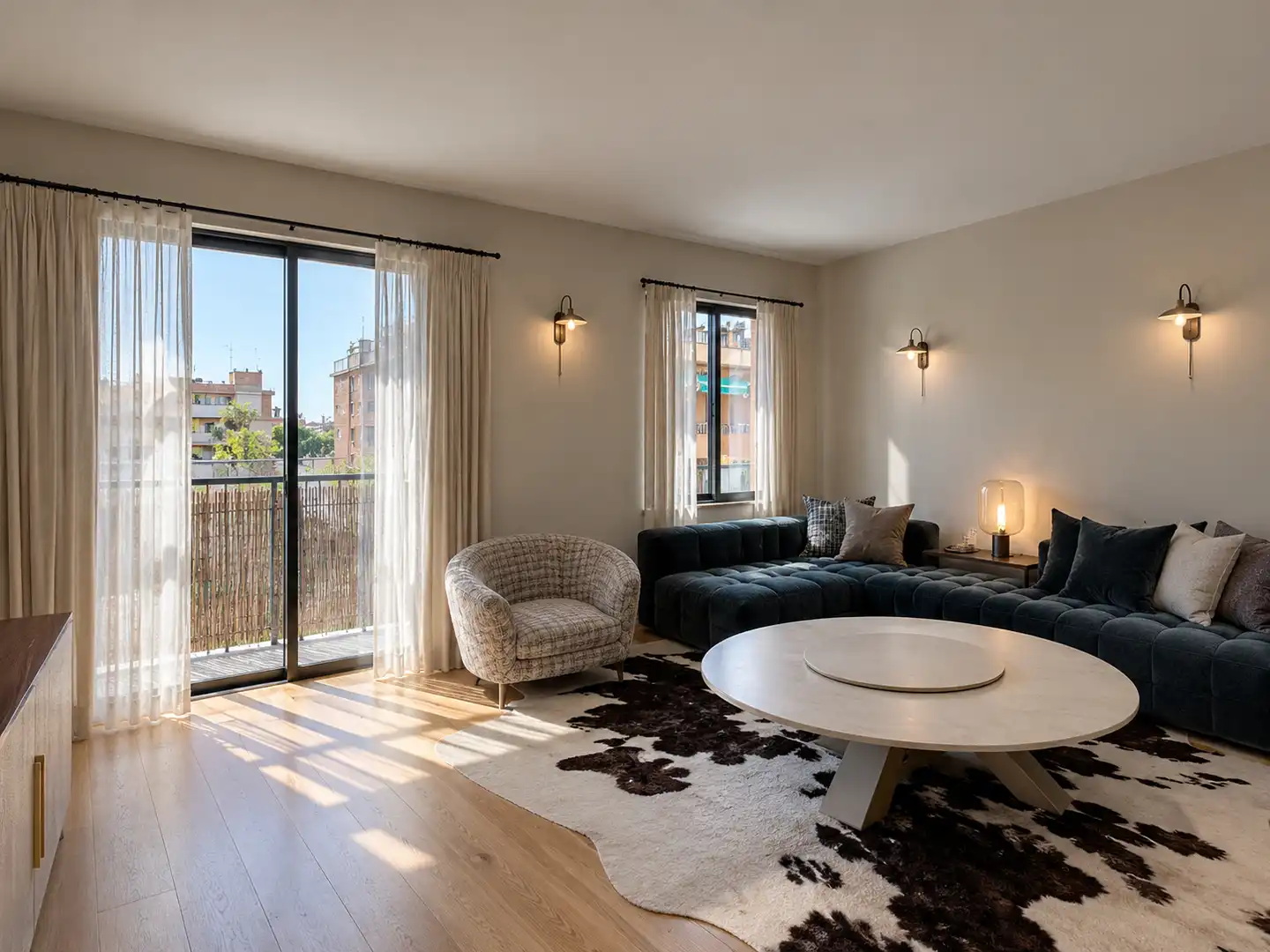 Sala de estar de Piso en venta en Ciudad Lineal