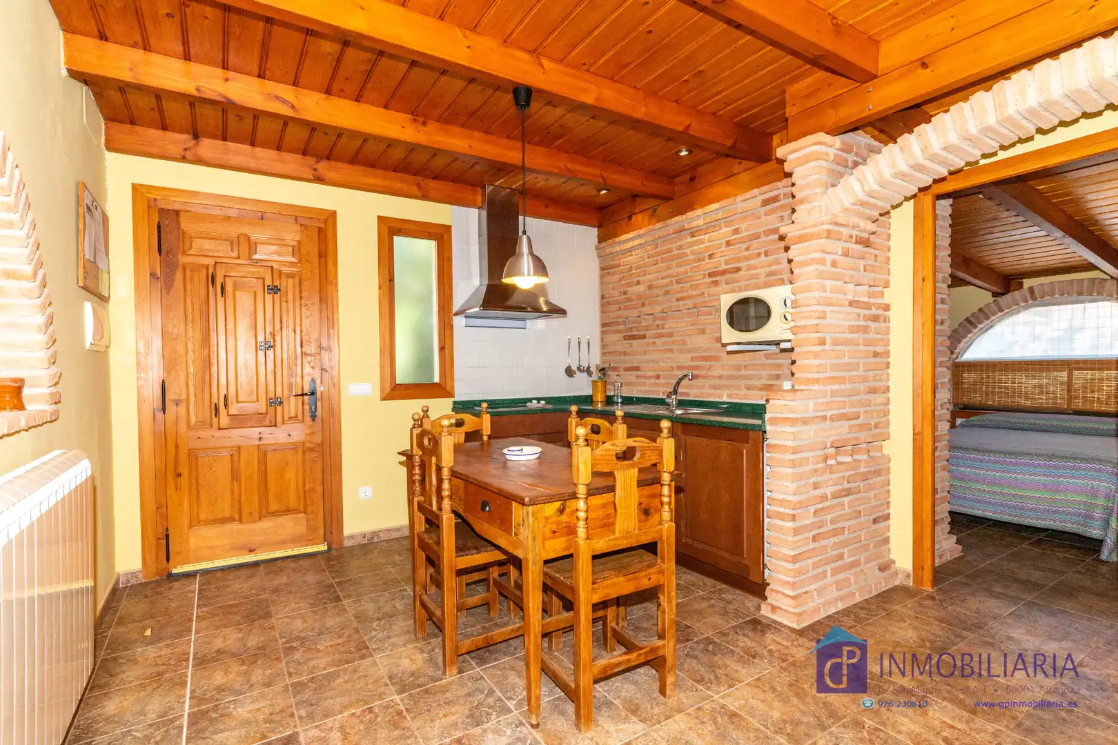 Cocina de Casa o chalet en venta en Quinto con Aire acondicionado, Calefacción y Jardín privado