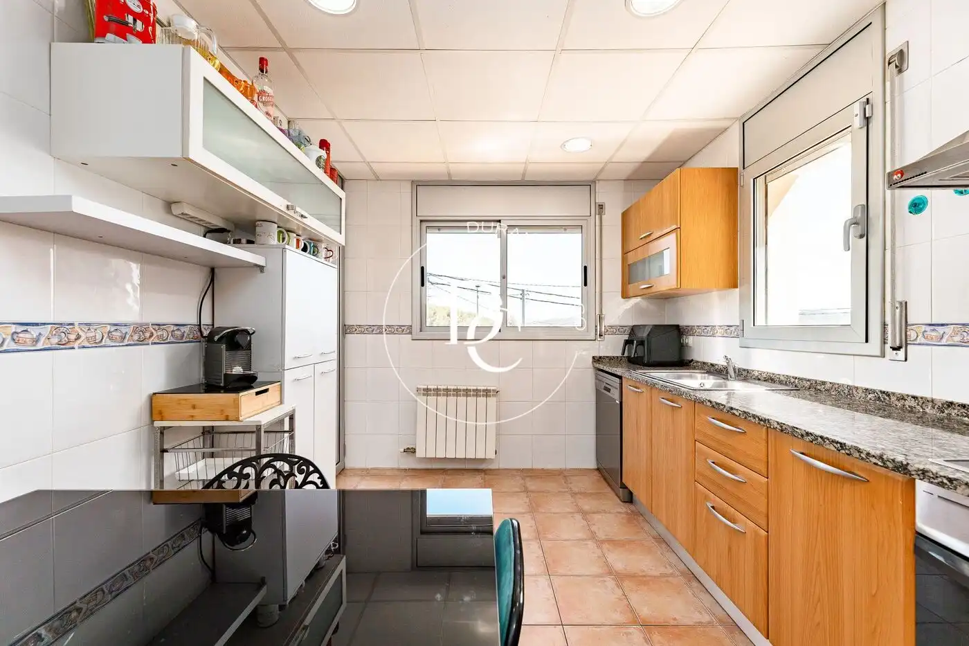 Cocina de Casa o chalet en venta en Canyelles con Aire acondicionado, Calefacción y Jardín privado