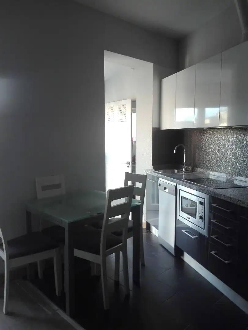 Kitchen of Flat for rent in Salamanca  with Heating, Parquet flooring and Furnished