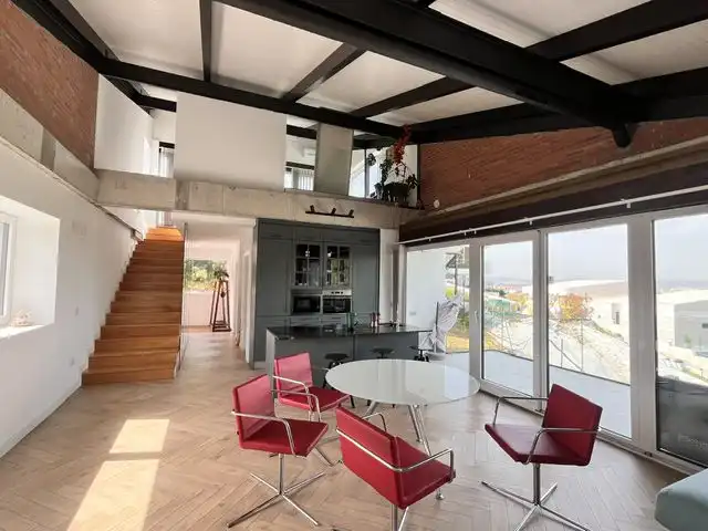 Sala d'estar de Casa o xalet en venda en Gijón  amb Calefacció i Terrassa