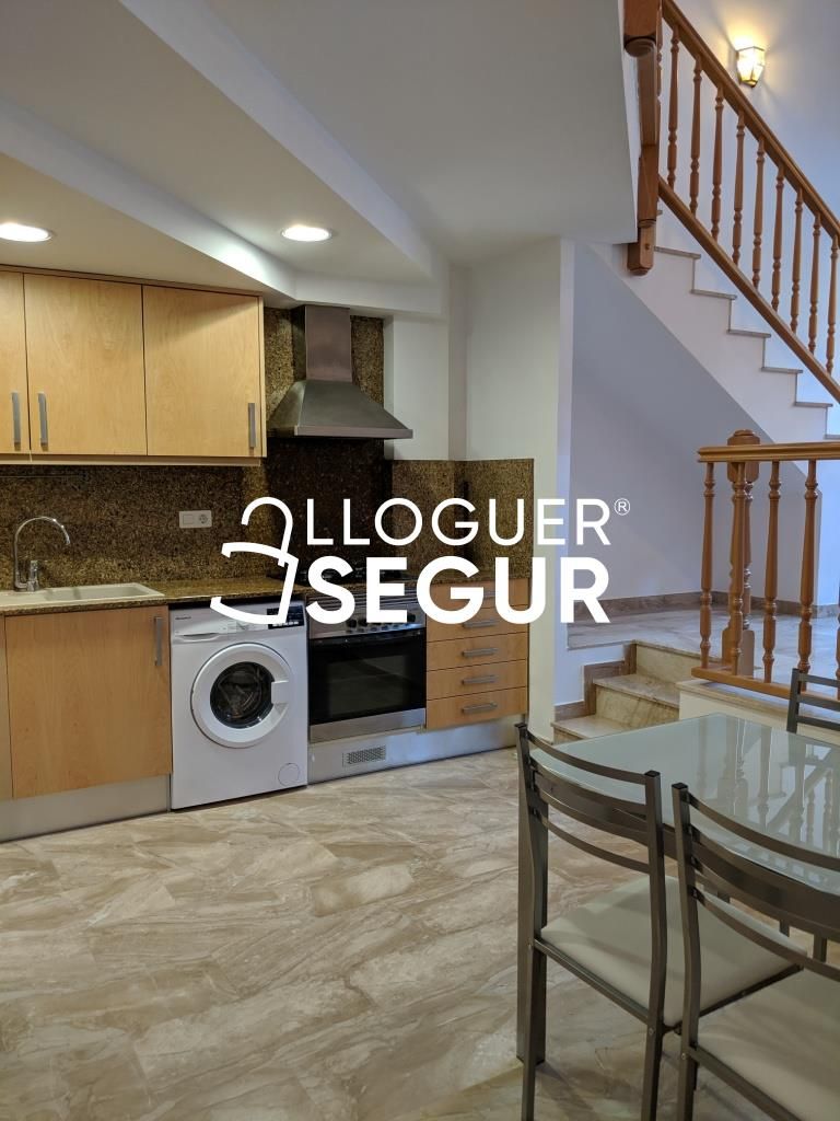Kitchen of Flat to rent in Sant Boi de Llobregat  with Heating, Terrace and Furnished