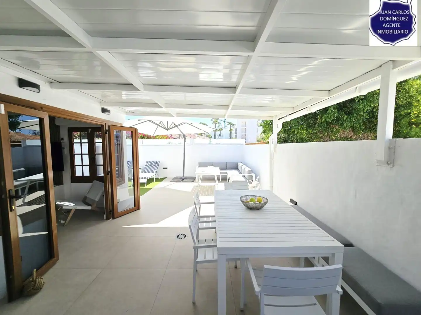 Terraza de Casa o chalet de alquiler en San Bartolomé de Tirajana con Aire acondicionado, Jardín privado y Terraza