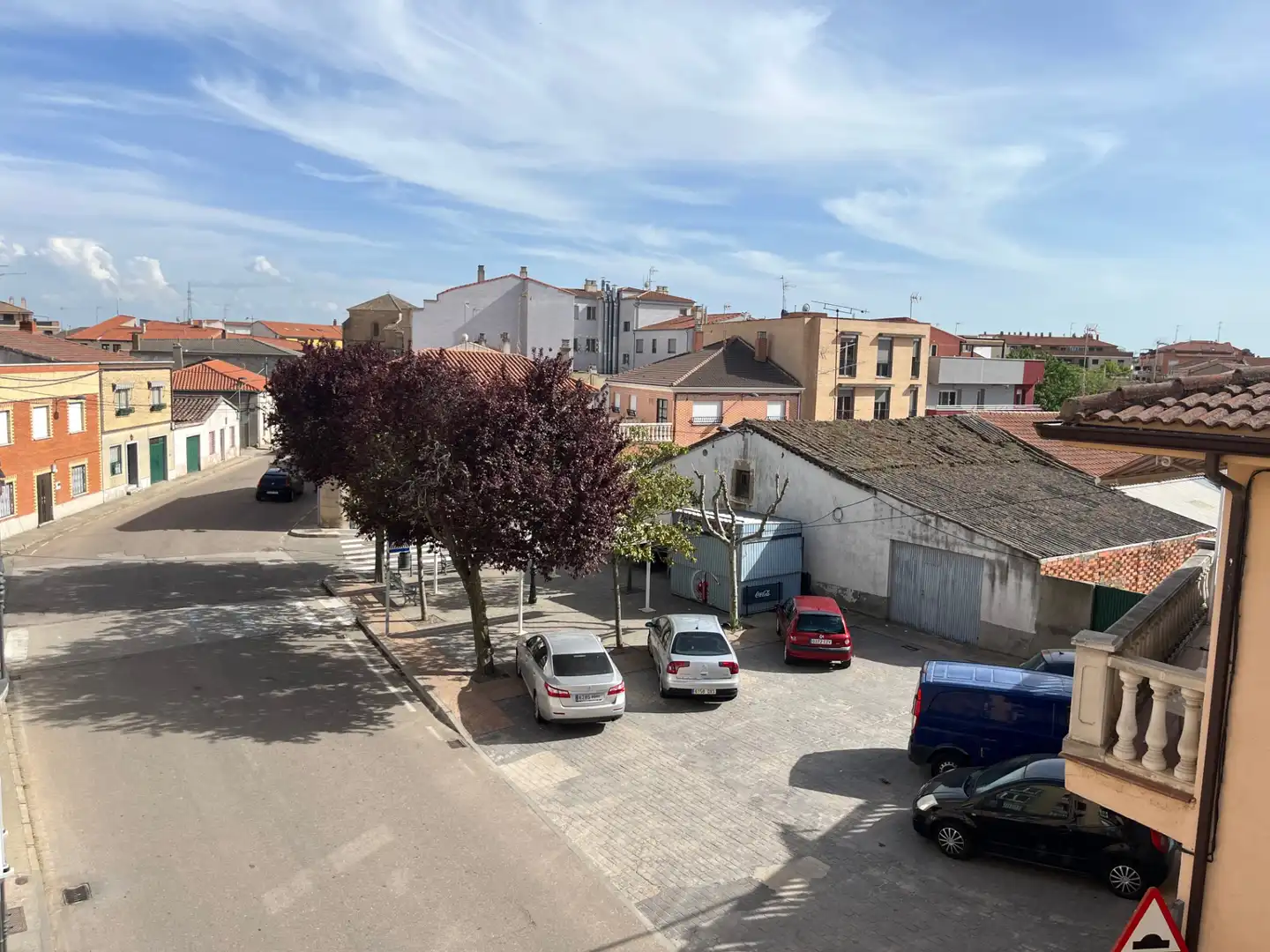 Exterior view of Flat for sale in Castellanos de Moriscos  with Heating, Parquet flooring and Furnished