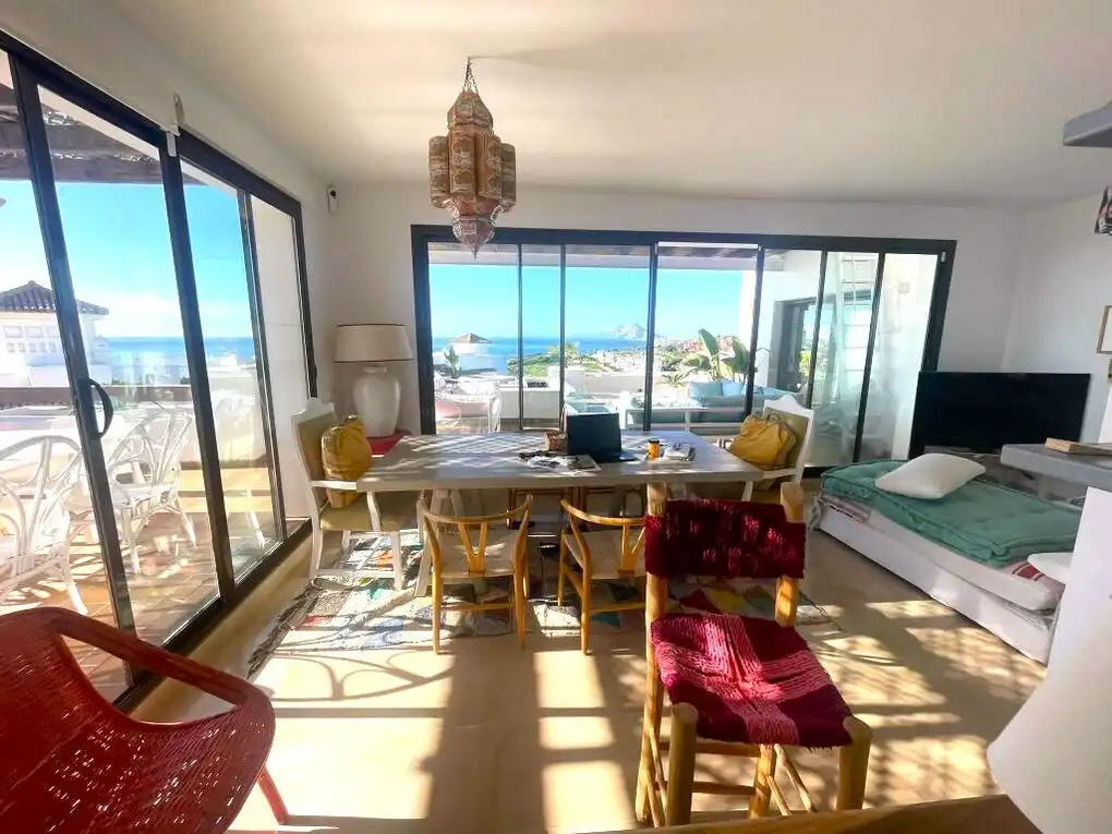 Dining room of Attic for rent in La Alcaidesa  with Air Conditioner, Heating and Terrace