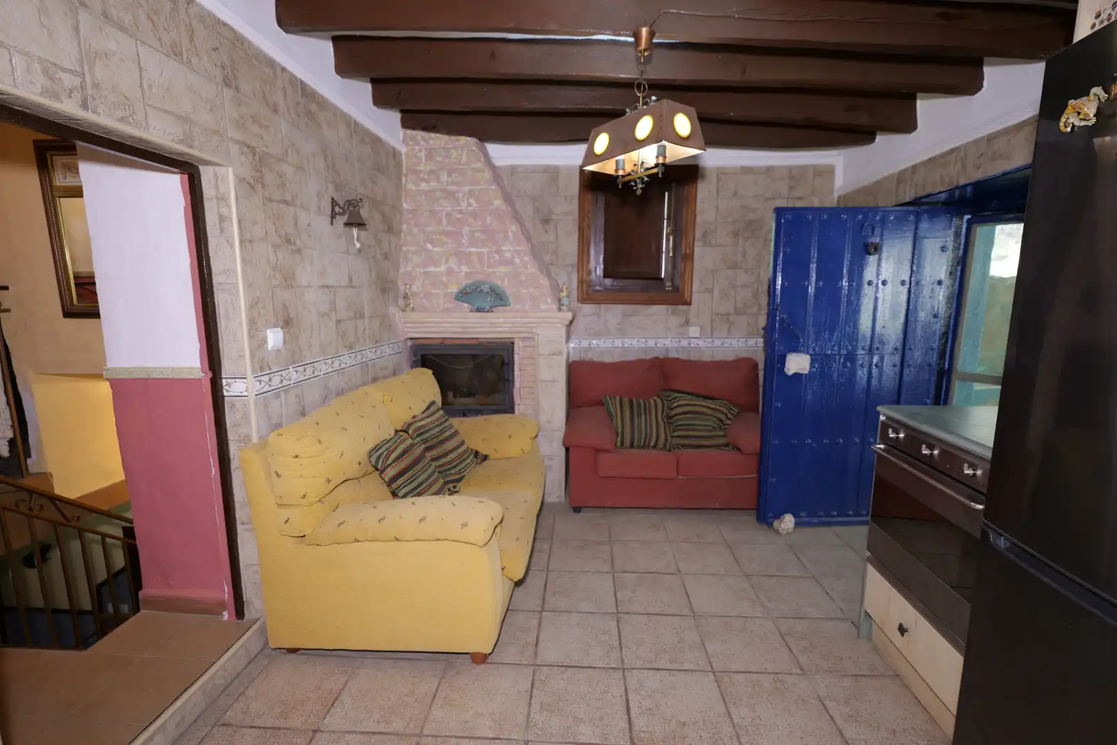 Living room of Houses for sale in Adra  with Private garden, Terrace and Furnished