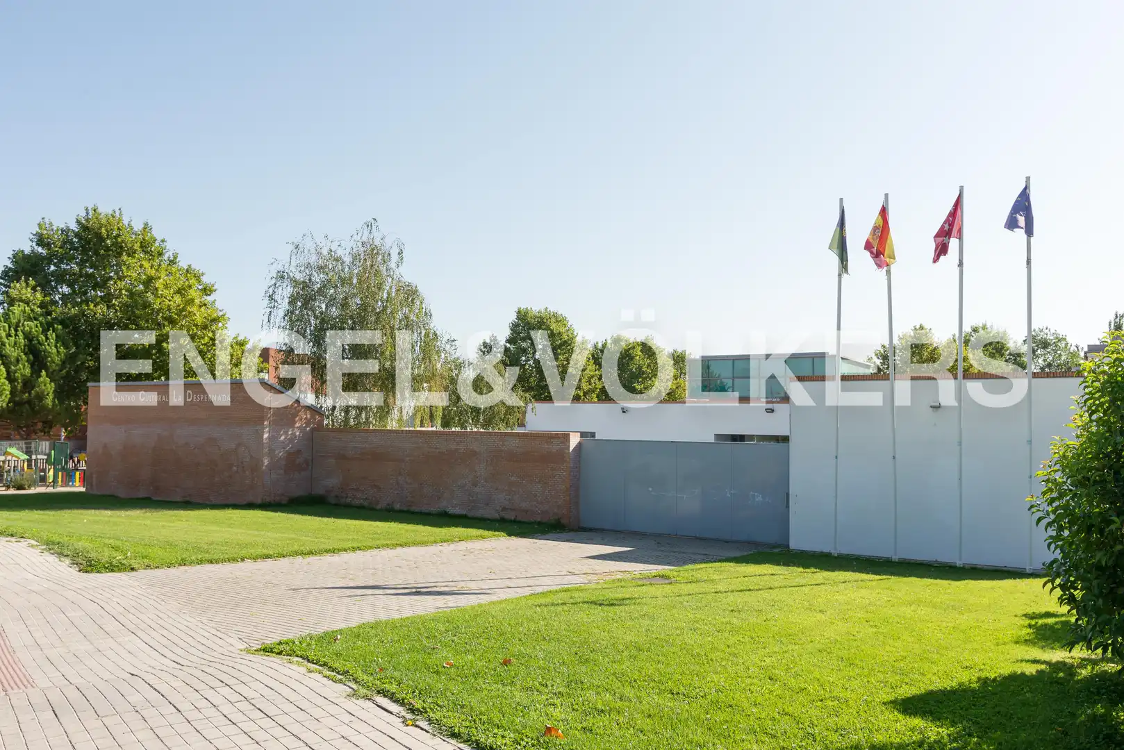 Exterior view of Study for rent in Villanueva de la Cañada  with Air Conditioner, Heating and Private garden