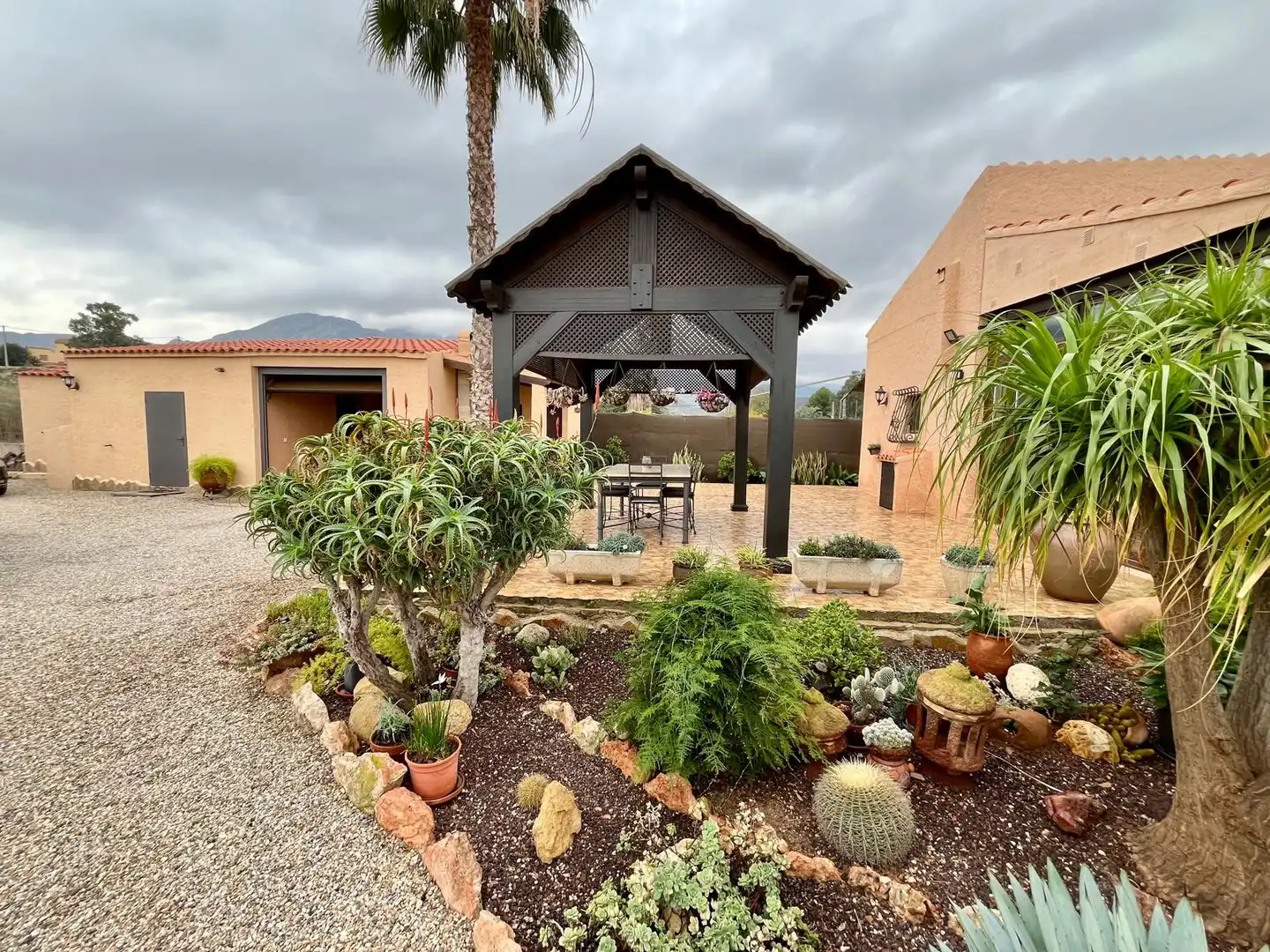 Terrace of Detached homes for sale in Mojácar  with Air Conditioner, Heating and Private garden