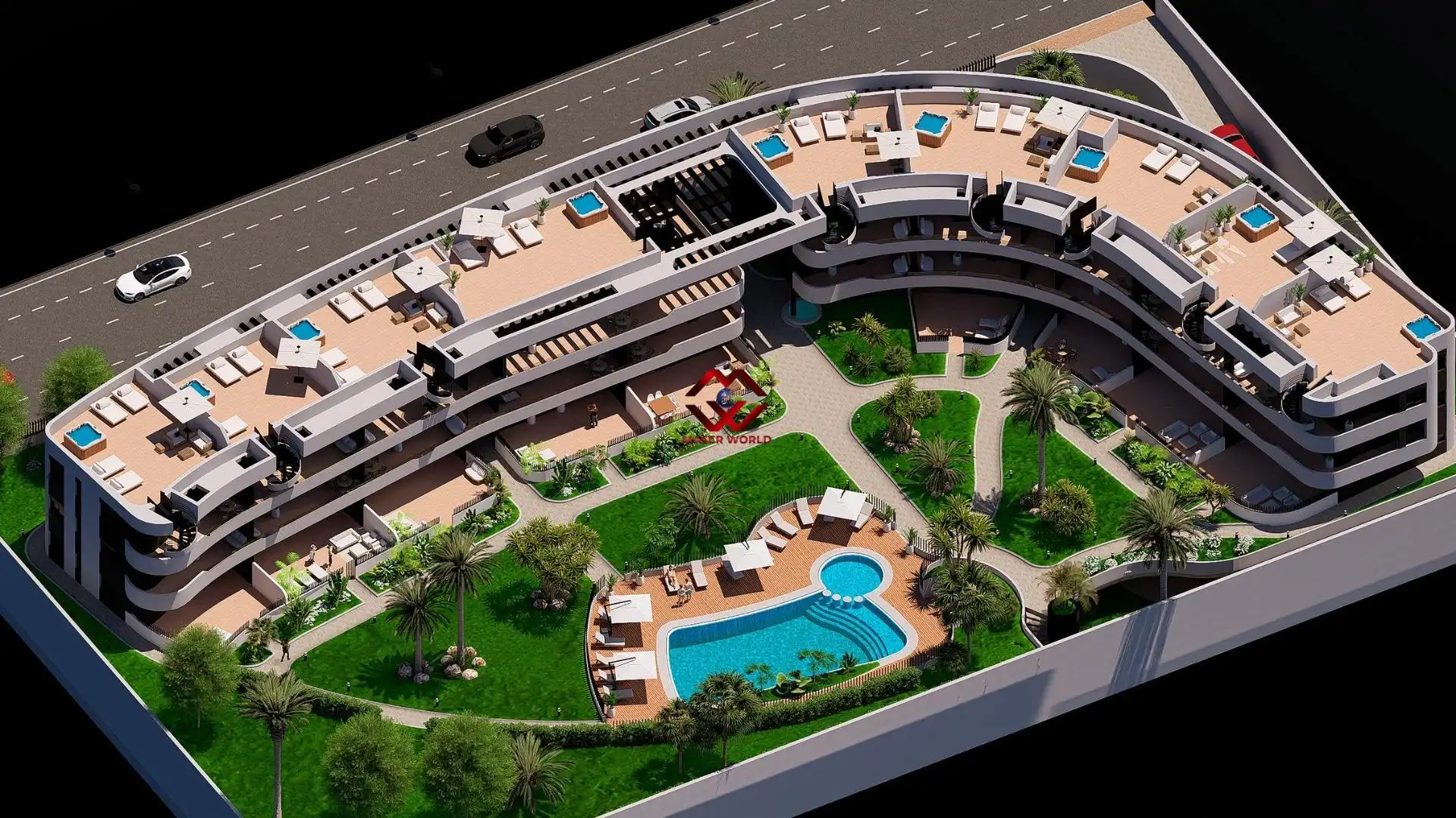 Attique avec piscine à vendre à Las Lomas de Rame - Bahía Bella, imagen 22