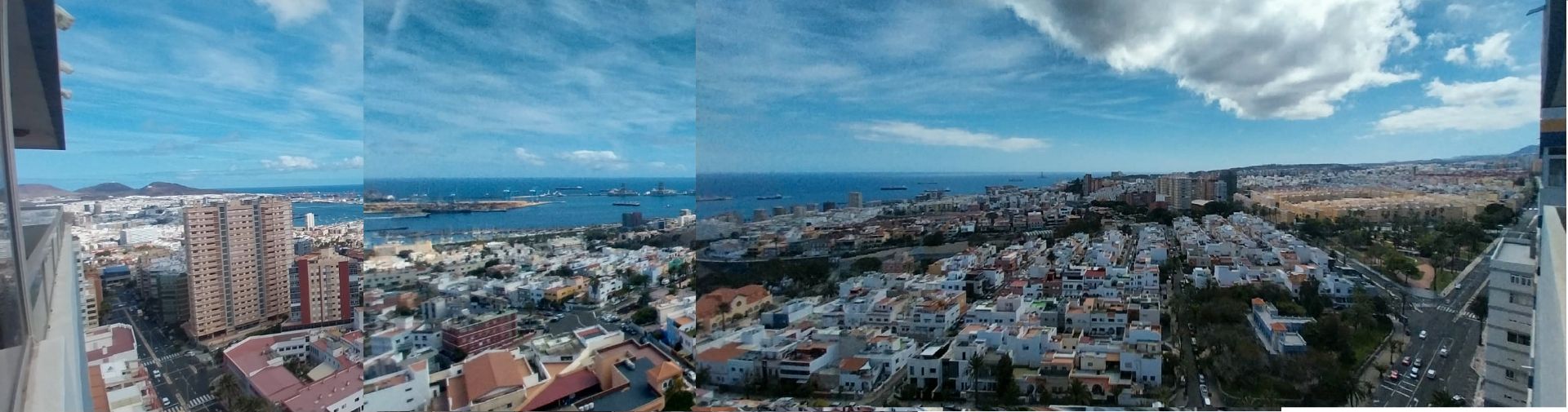 Exterior view of Flat to rent in Las Palmas de Gran Canaria  with Parquet flooring, Furnished and Oven