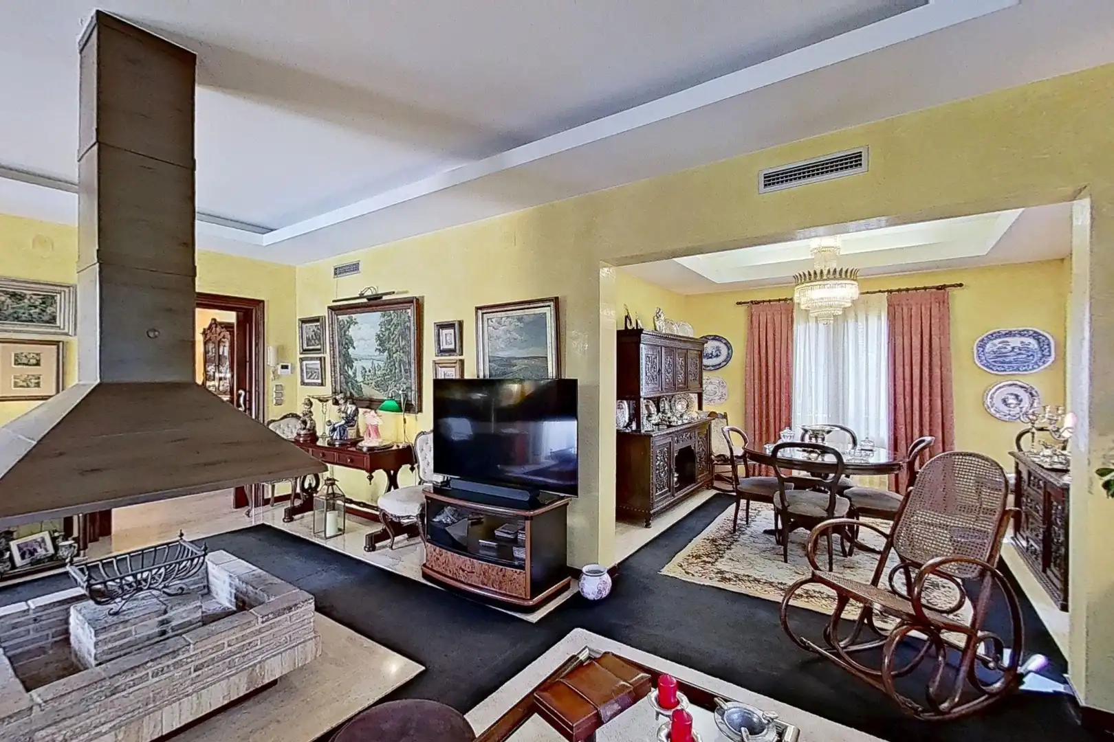 Living room of Houses for sale in Dénia  with Air Conditioner, Heating and Private garden