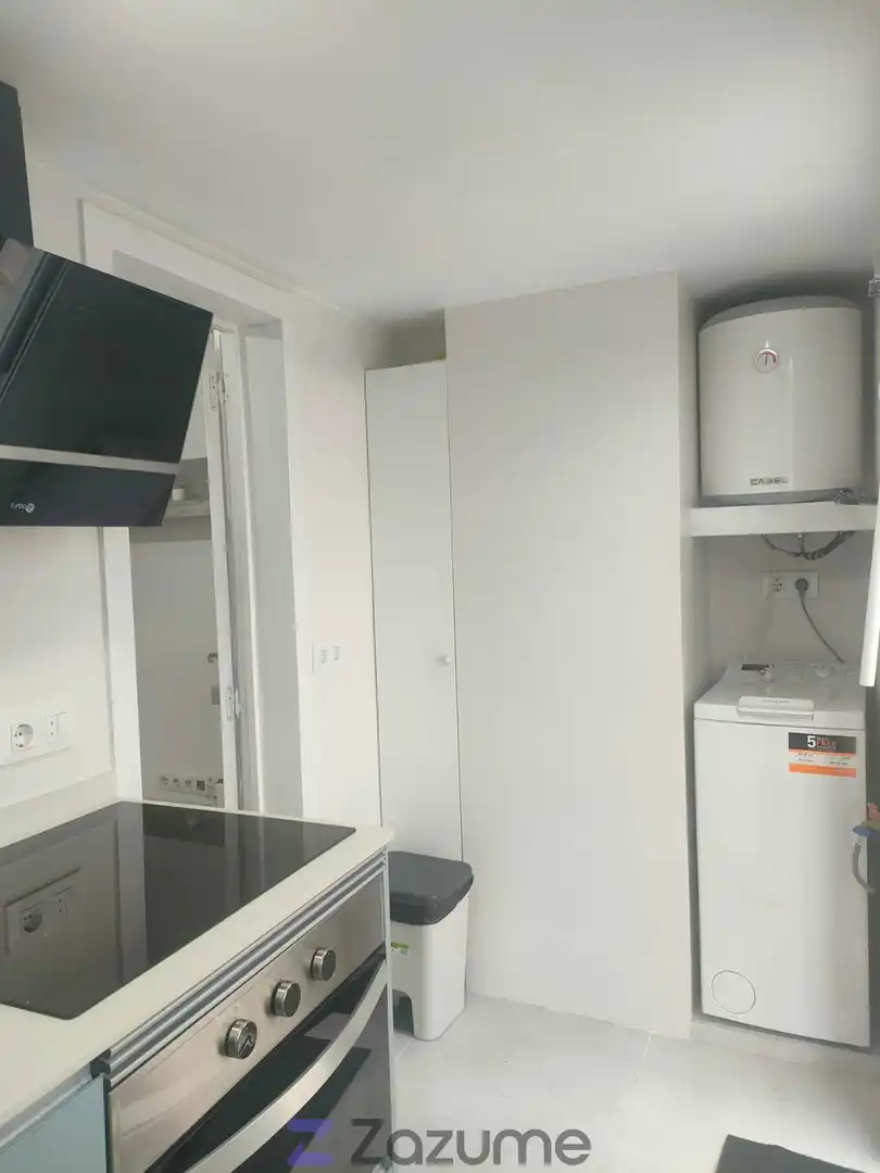 Kitchen of Attic for rent in Sant Boi de Llobregat  with Air Conditioner, Heating and Parquet flooring