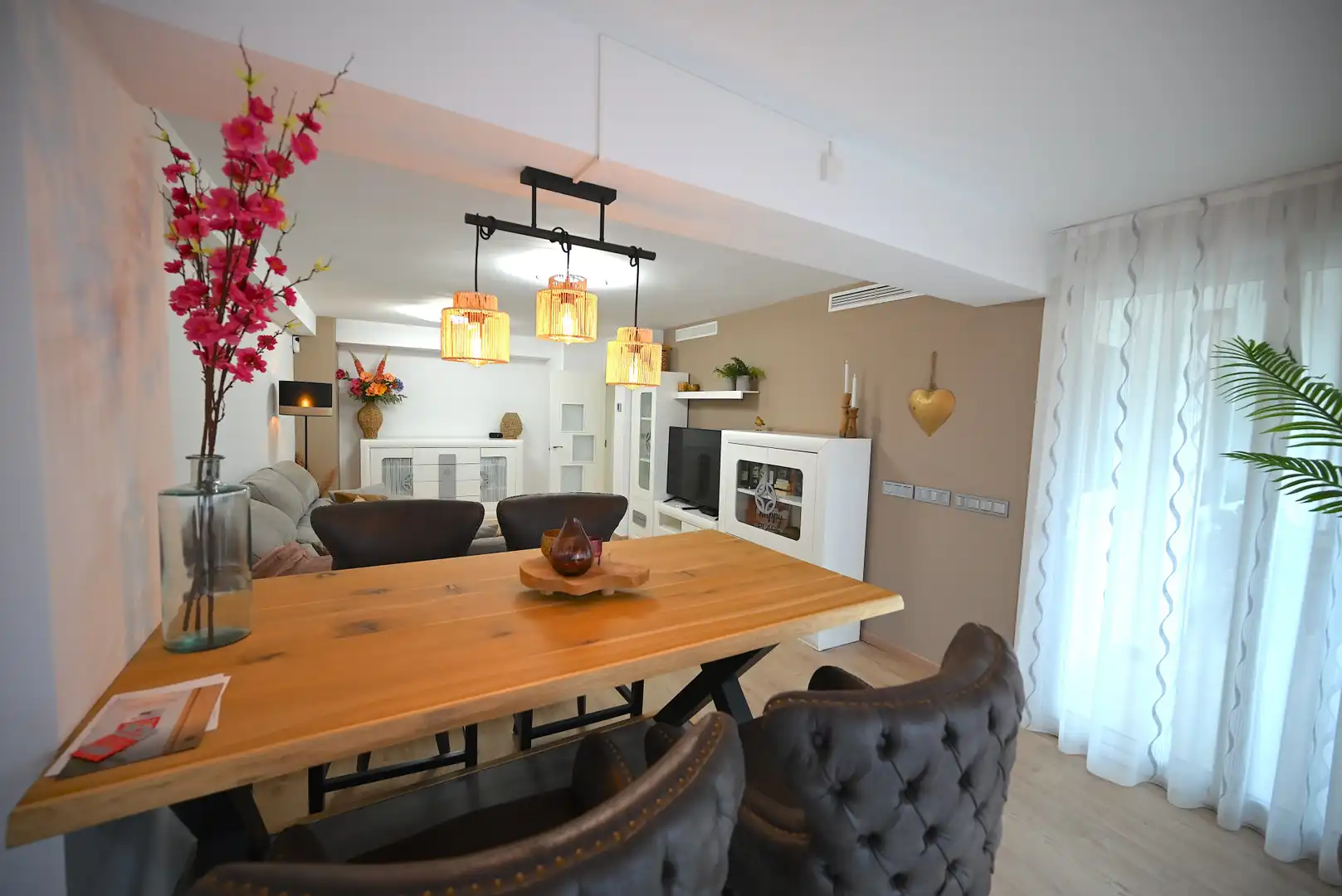 Comedor de Apartamento en venta en Torremolinos con Aire acondicionado, Amueblado y Alarma