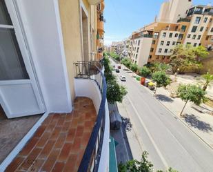 Exterior view of Flat to rent in Alicante / Alacant  with Terrace and Furnished