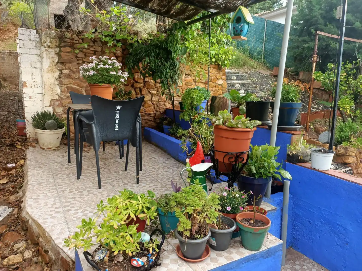 Terrassa de Casa o xalet en venda en Piedrabuena amb Aire condicionat, Calefacció i Jardí privat