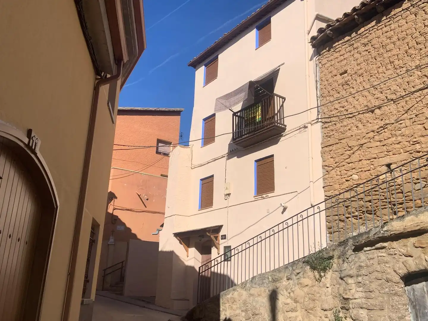 Vista exterior de Casa o chalet en venta en El Grado con Aire acondicionado, Calefacción y Balcón