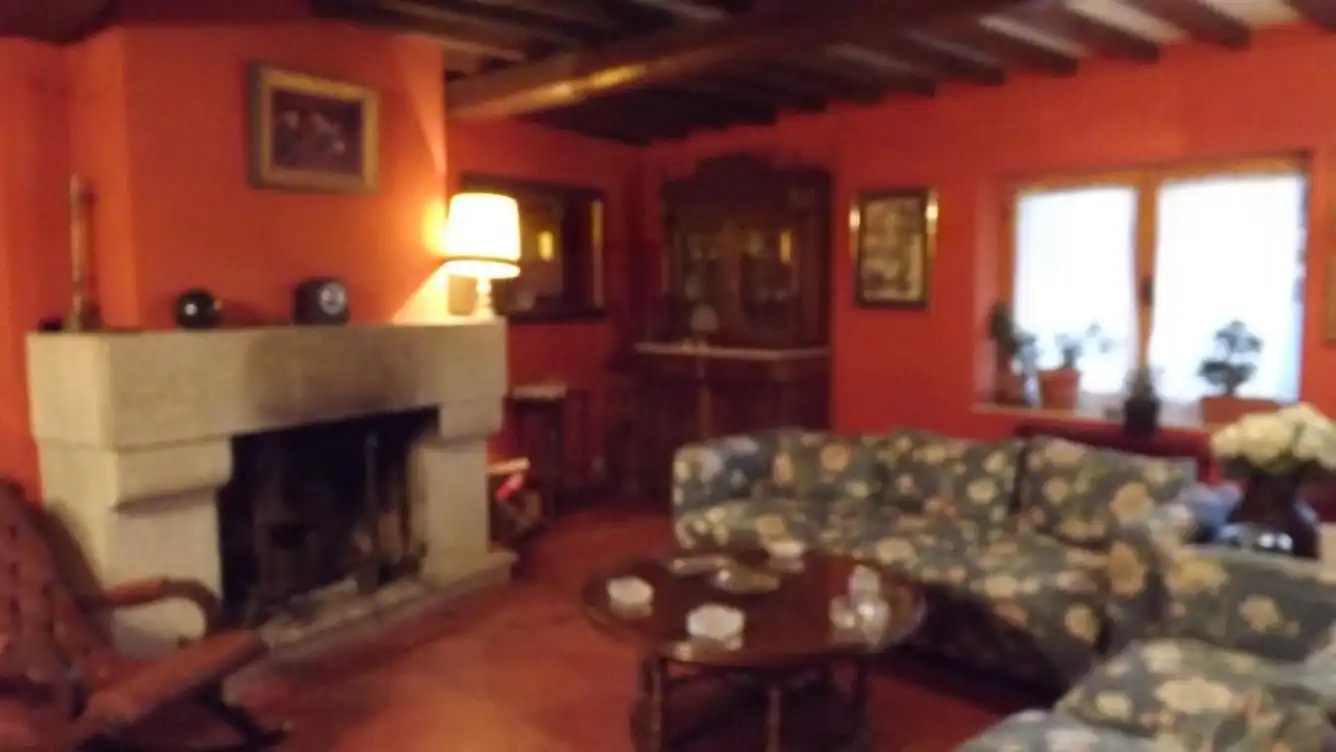 Living room of Houses for sale in Monterrubio de Armuña  with Private garden, Terrace and Storage room