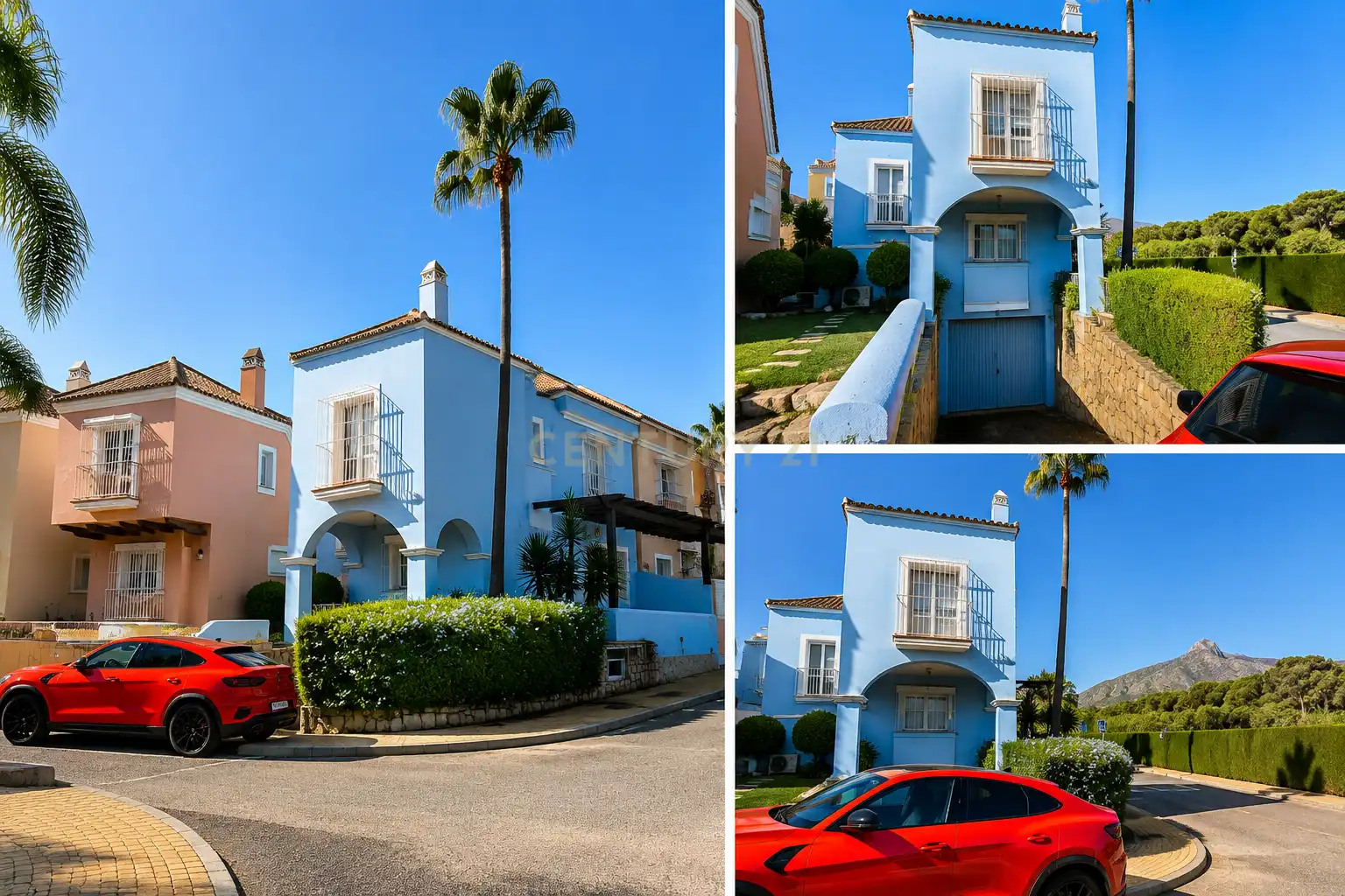 Exterior view of Houses for sale in Marbella  with Air Conditioner, Private garden and Oven