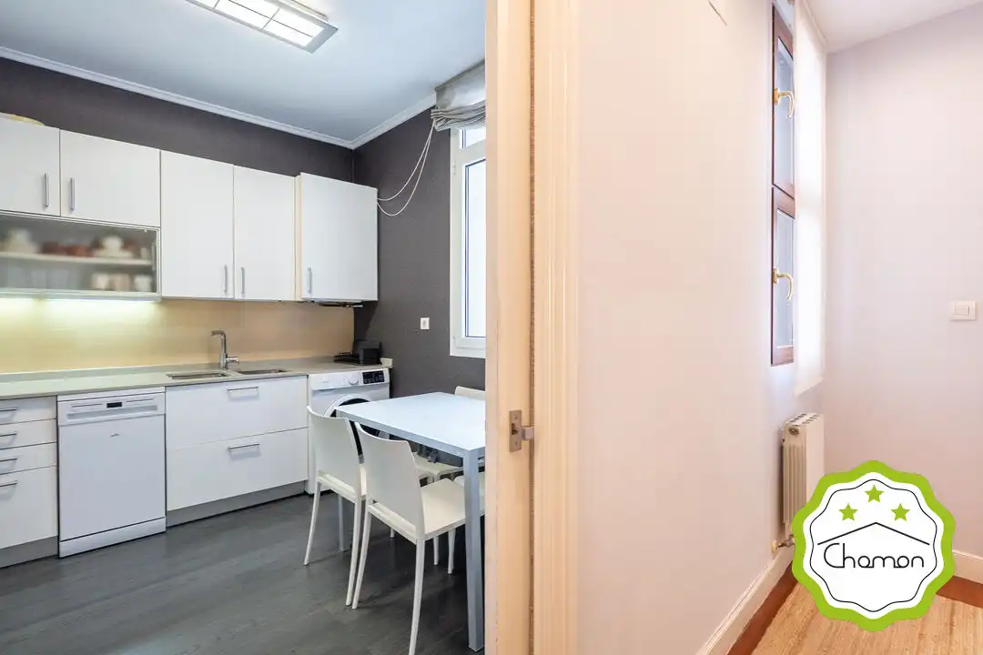 Küche von Wohnung zum Verkauf in Portugalete mit Heizung, Terrasse und Abstellraum