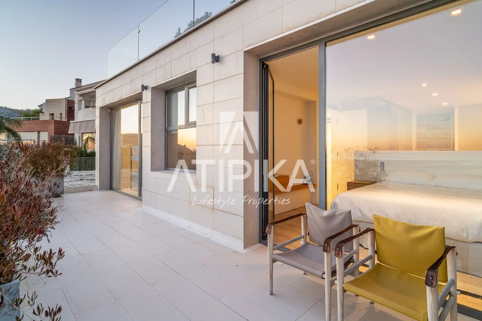 Terrassa de Casa o xalet en venda en Sitges amb Aire condicionat, Terrassa i Traster
