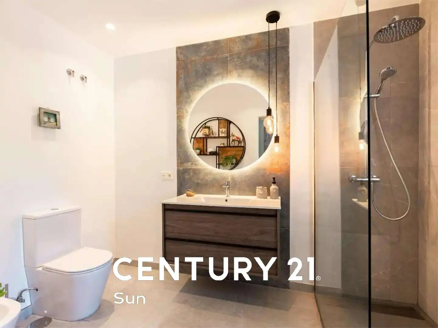 Baño de Casa adosada en venta en Marbella con Aire acondicionado, Terraza y Balcón
