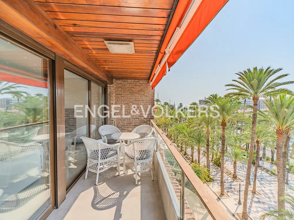 Terrace of Flat for sale in Alicante / Alacant  with Air Conditioner, Heating and Terrace